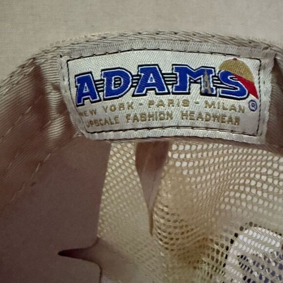 Adams Custom Women's Pink Distressed Mesh Baseball / Trucker Cap NWT - Picture 6 of 9